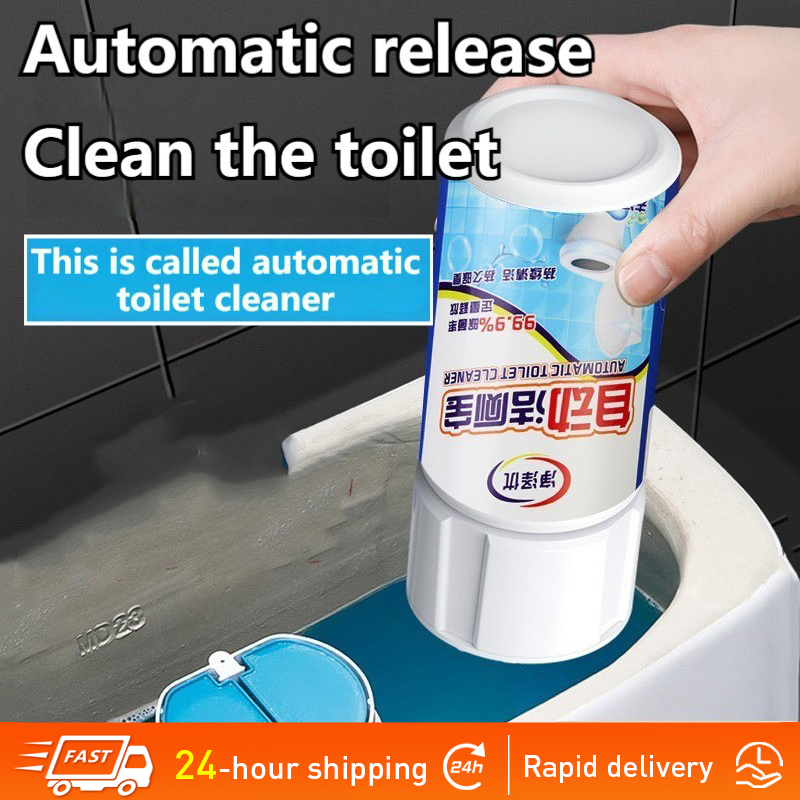 Automatic Toilet Bowl Cleaner 350ml Auto Releasing Dirt Remova 10 Years ...