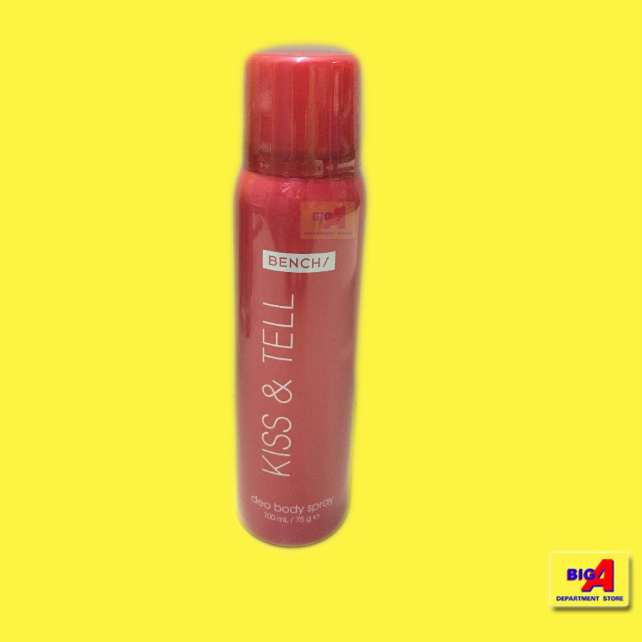 Bench/ Kiss and Tell Deo Body Spray 100ml | Shopee Philippines