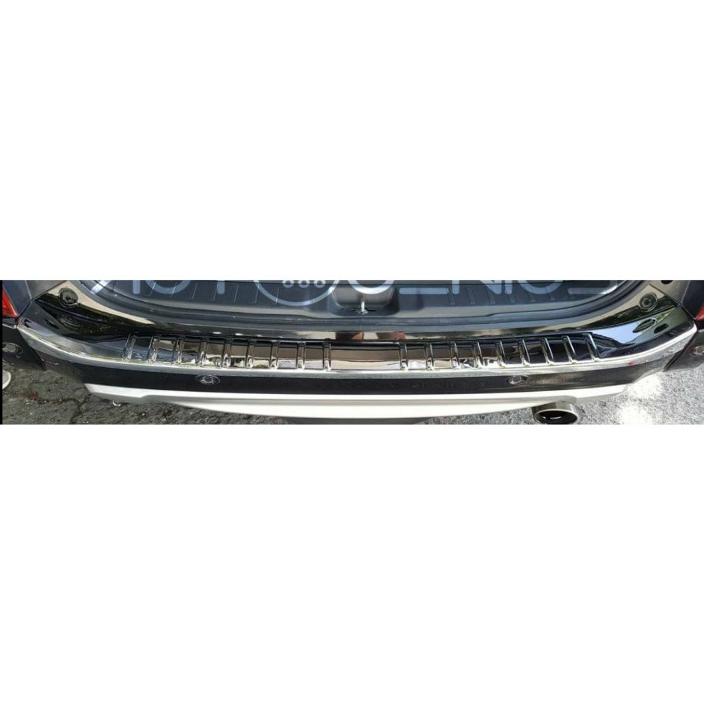 Chrome Rear Stepsill Bumper Step Sill for Mitsubishi Montero 2018 to ...