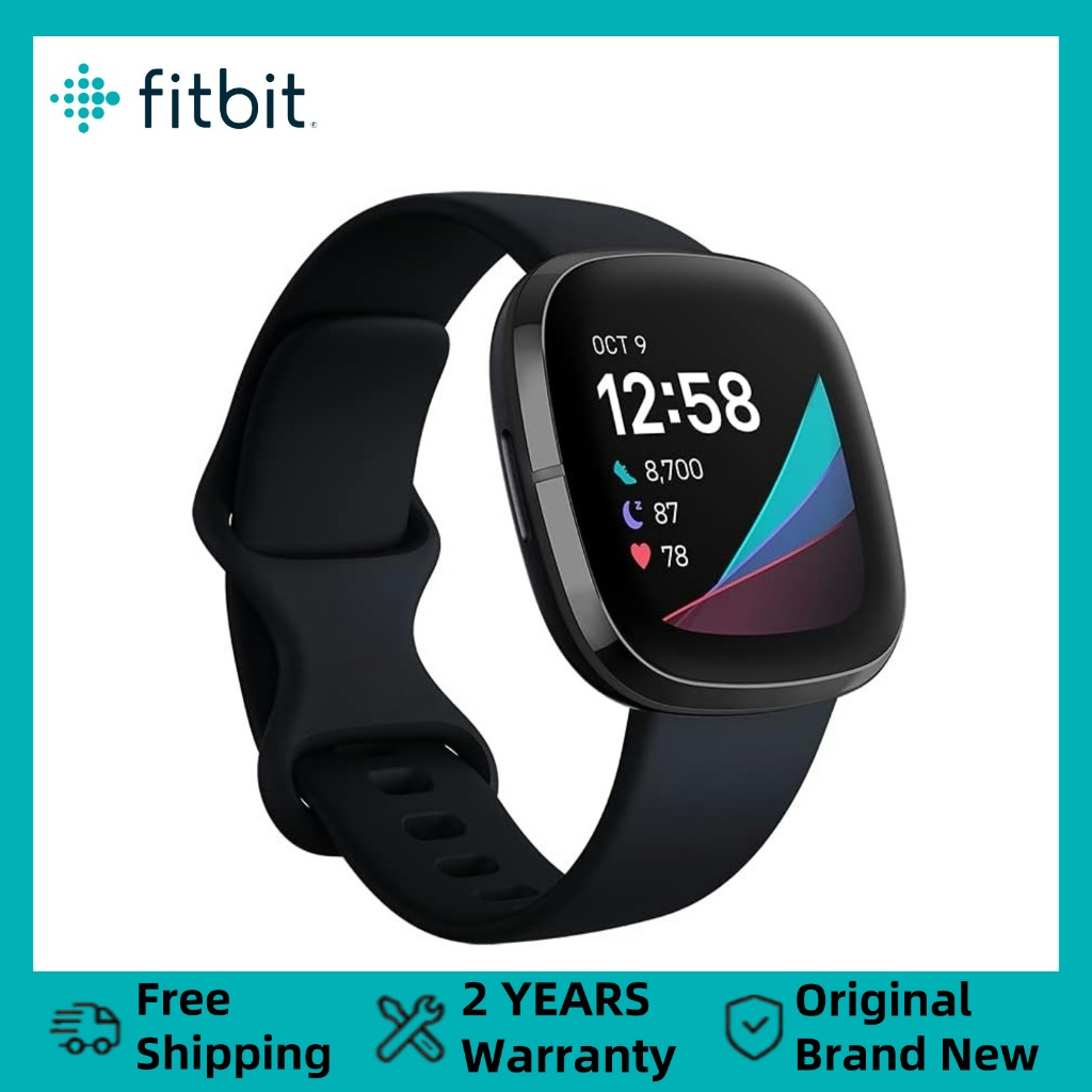 Fitbit Versa 3 Health & Fitness Smartwatch with GPS, 24/7 Heart Rate ...