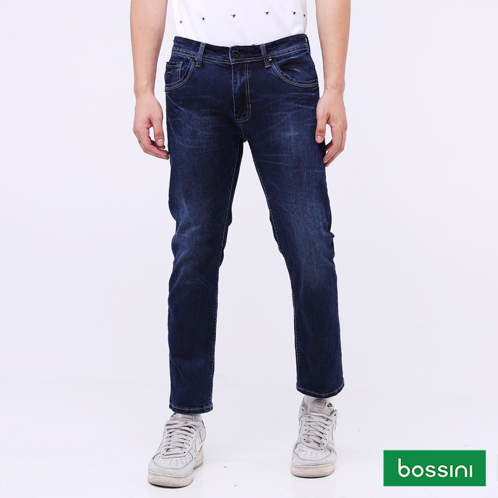 Bossini Denim Long Pants Slim Tapered BMB04-0083 | Shopee Philippines