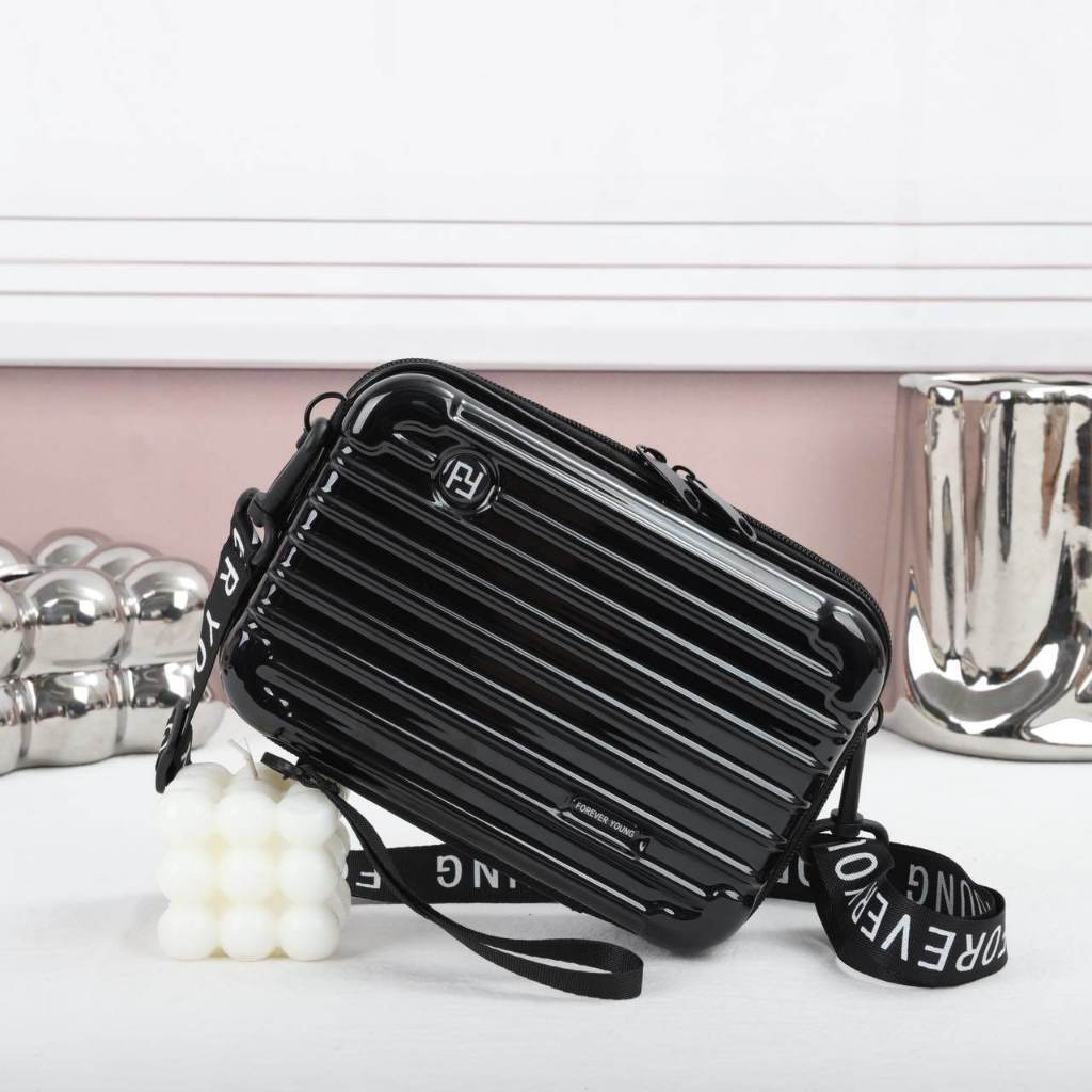 Mini Suitcase Purse Forever Young Korean Cellphone Bag For