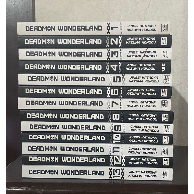Deadman Wonderland Complete Set Volumes 1 to 13 Manga Book