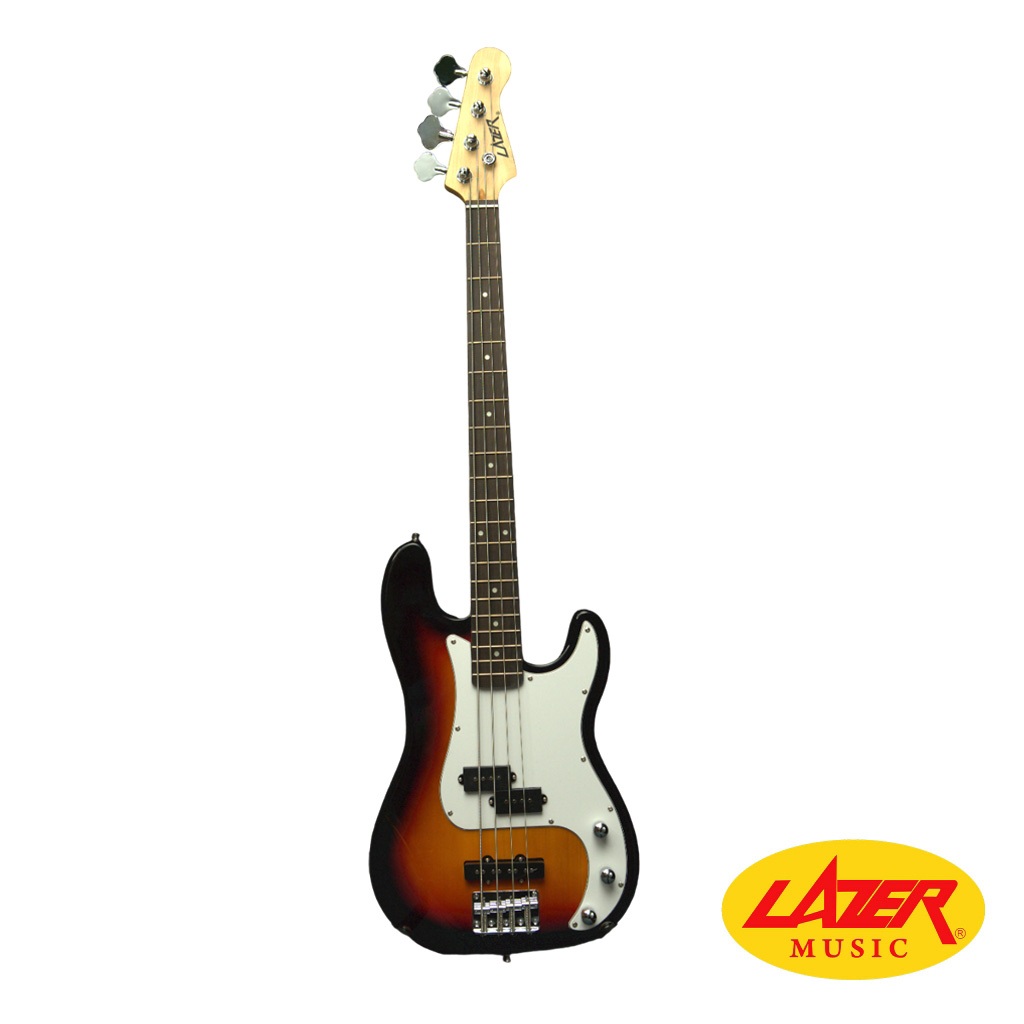 Lazer SPB-12 Double Cutaway Electric Bass Guitar (SPB-12) | Shopee ...