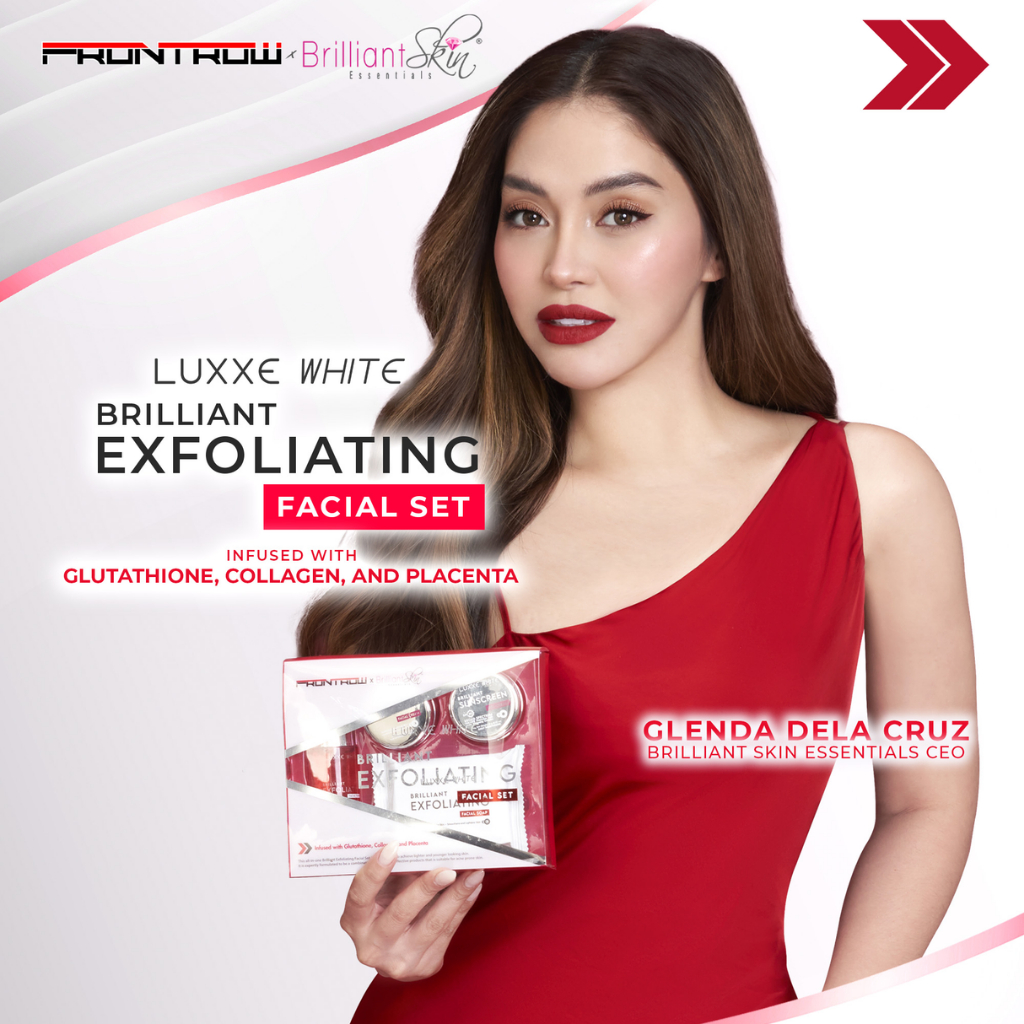 LUXXE WHITE BRILLIANT EXFOLIATING SET WITH GLUTATHIONE, PLACENTA ...