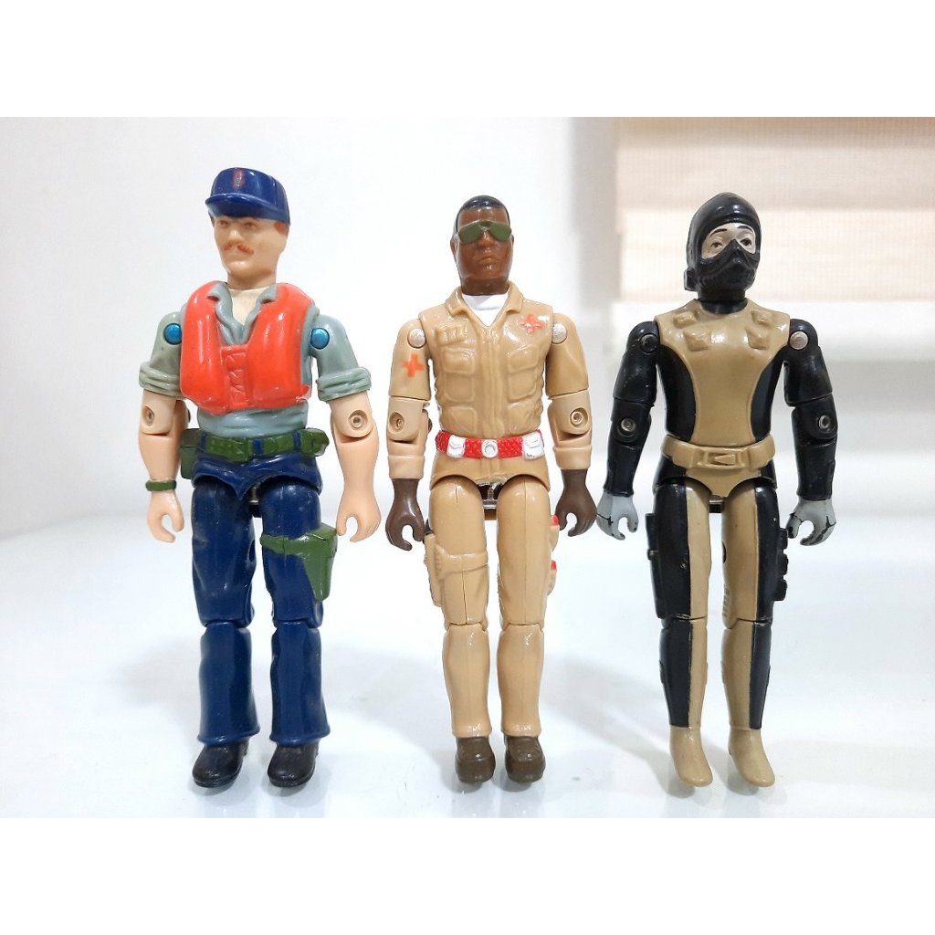 Vintage GIJoe CUTTER DOC TORPEDO GI Joe vintage action figure toy ...