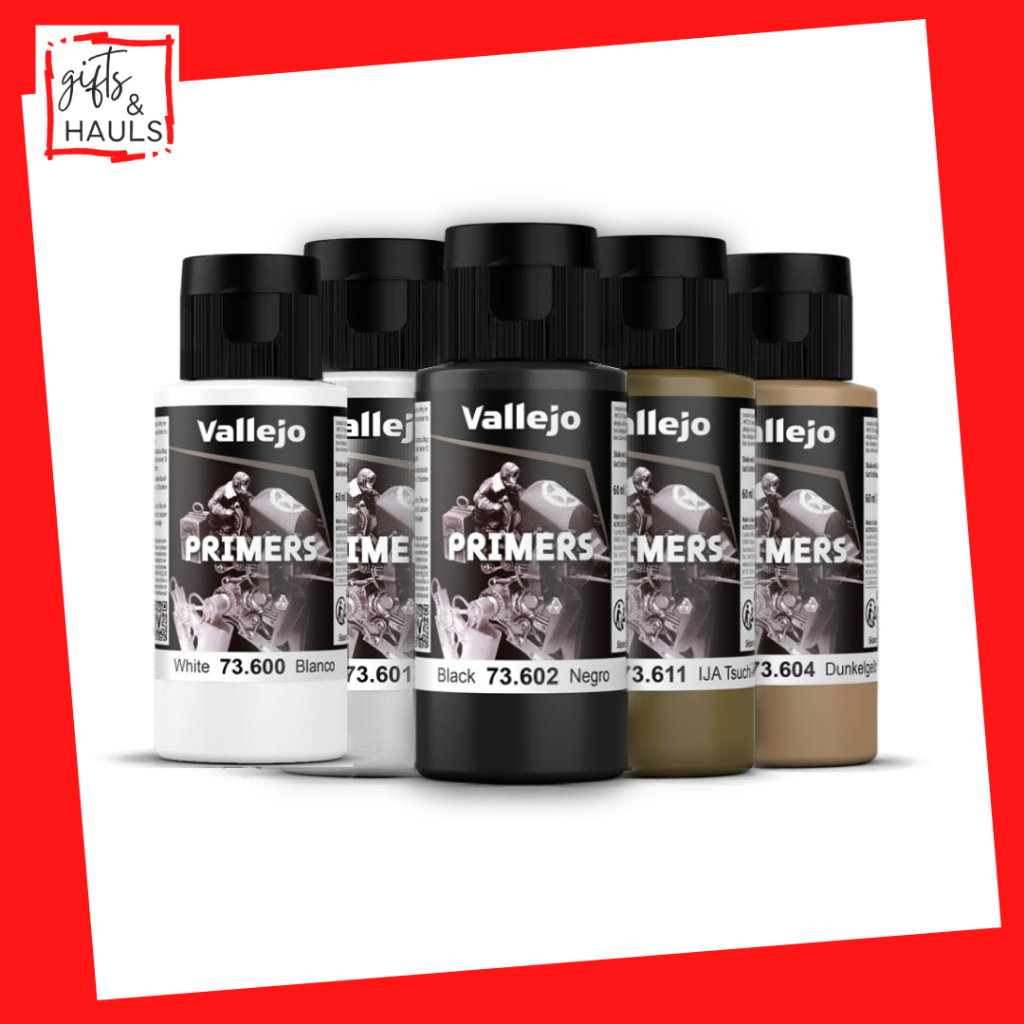Vallejo Primers Paint for Fantasy and Wargaming Model and Miniature Toy
