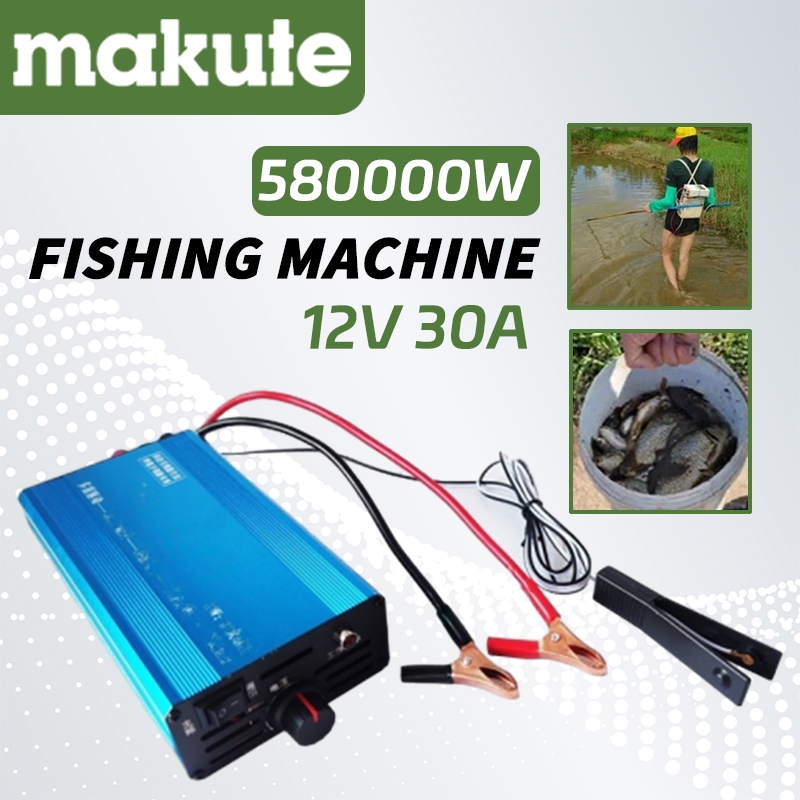 makute 58000W Ultrasonic Inverter Fish Shocker Fish Stunner Ultrasonic ...