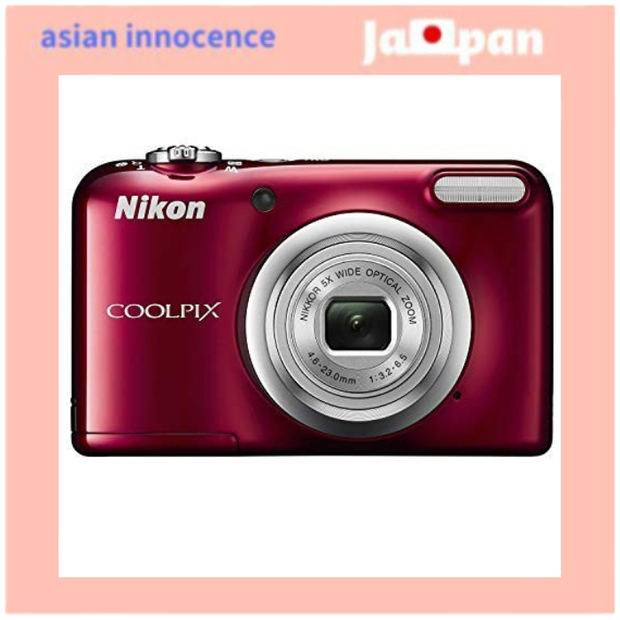 Direct from japan】 Nikon Digital Camera COOLPIX A10 Red 5x