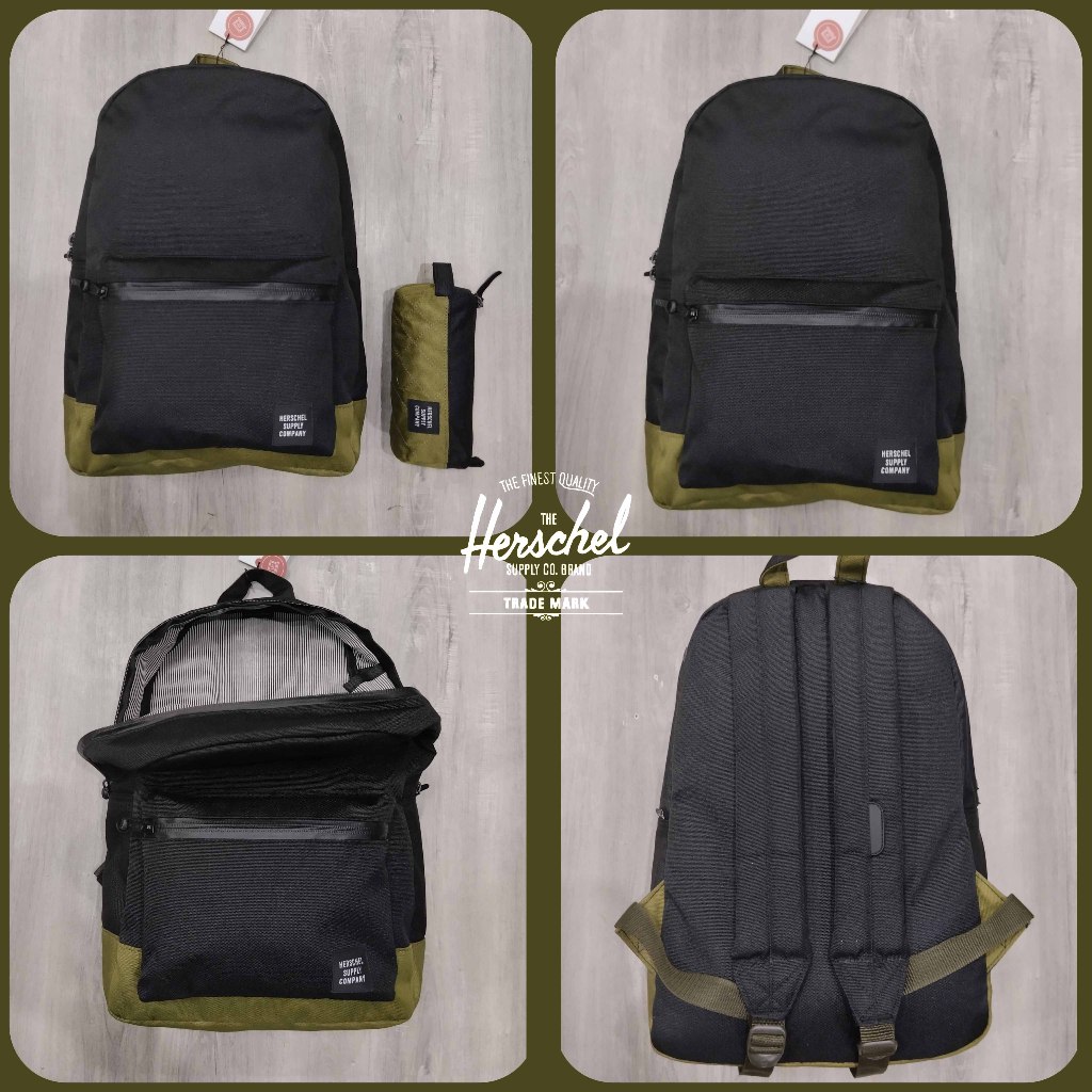 Original Herschel Bag Backpack Settlement 23 Liters with FREE Herschel Settlement pouch