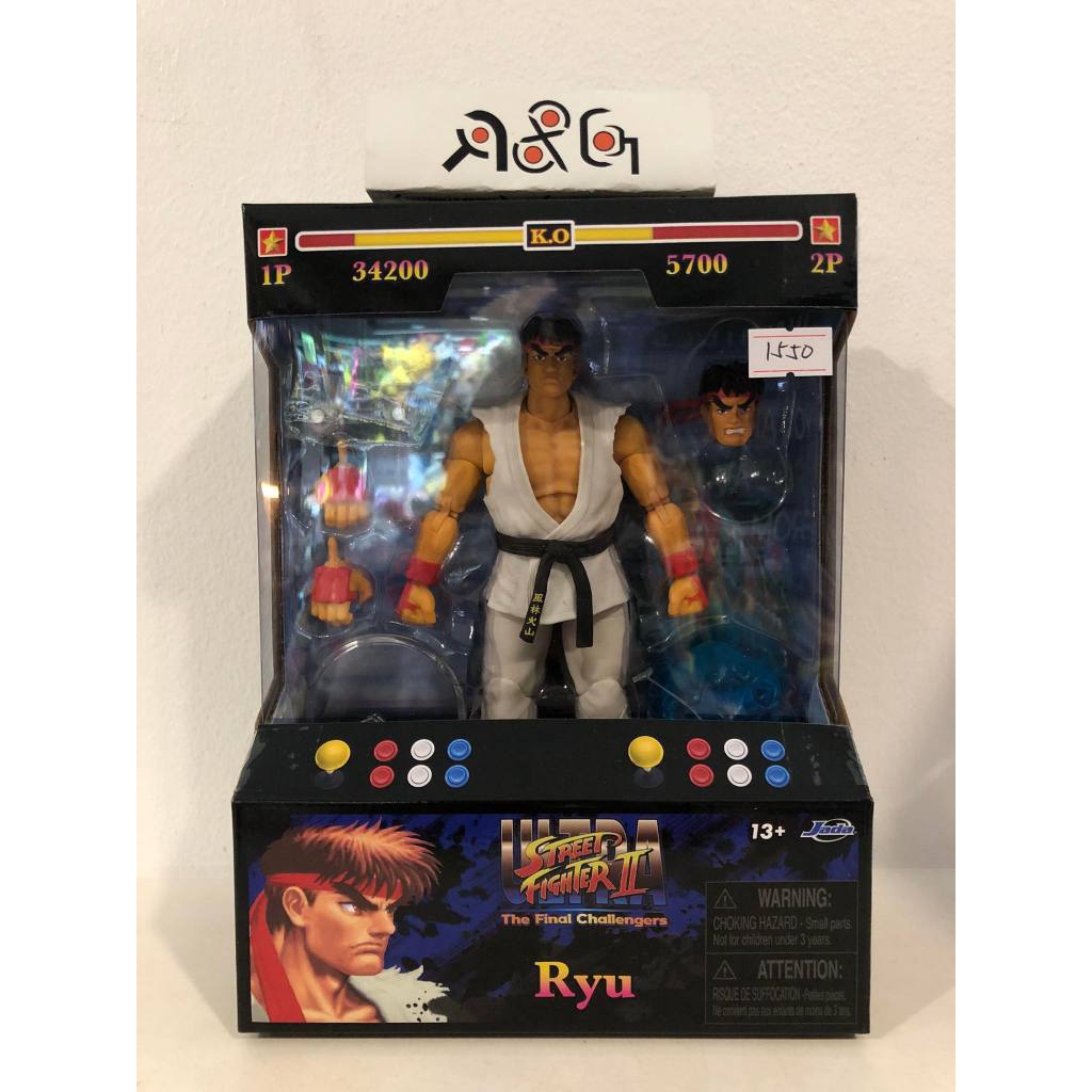 Jada Toys Ultra Street Fighter II: The Final Challengers Ryu 1/12 Scale ...