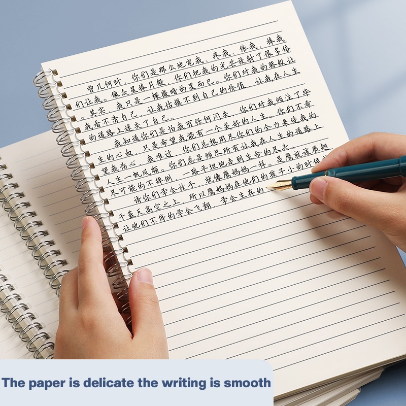 Spring Notebook A5/B5 Thickening Coil Notebook Spiral Notebook Line ...