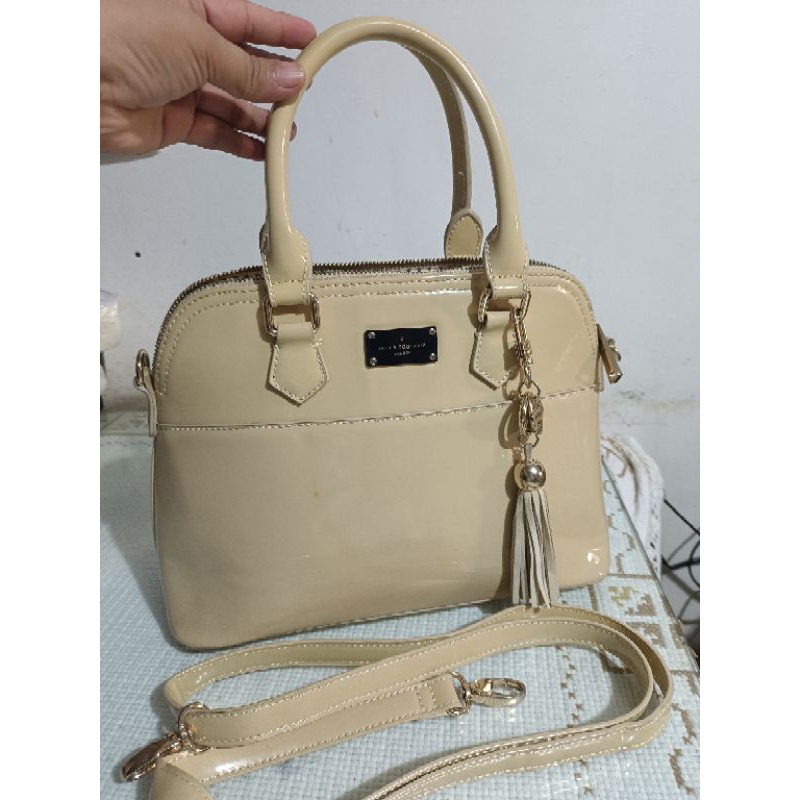 Preloved Pauls Boutique London Bag,With Sling,Genuine Leather