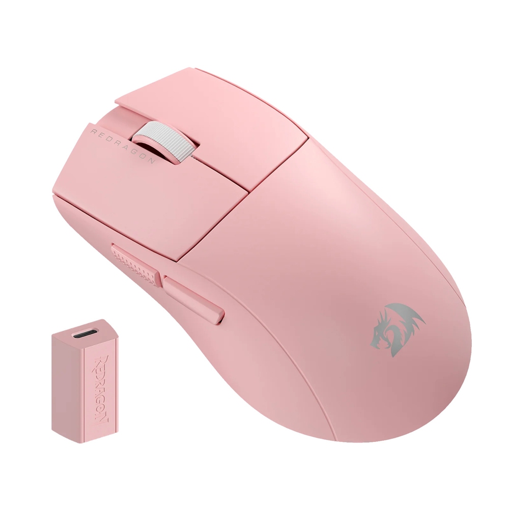 Mouse Gaming Rgb Mouse Da Gioco Wireless Redragon M916 PRO A 3 Modalà, Mouse Da Gioco Ultraleggero 49G 26K DPI Con Pulsanti Completamente Programmabili Redragon Gaming Mouse K1ng - 6