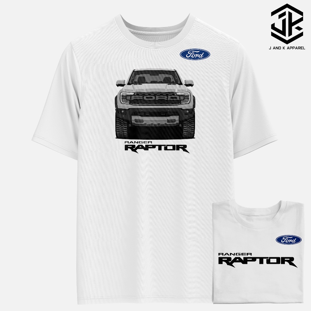 Ford Ranger Raptor Next Gen Car Shirt Bundle Promo - Silver | Shopee ...