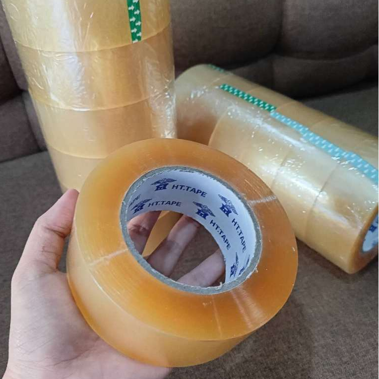 BUNDLE OF 6 - 200Meter’s Packaging Tape Clear / Packing Tape / Tan 200M ...