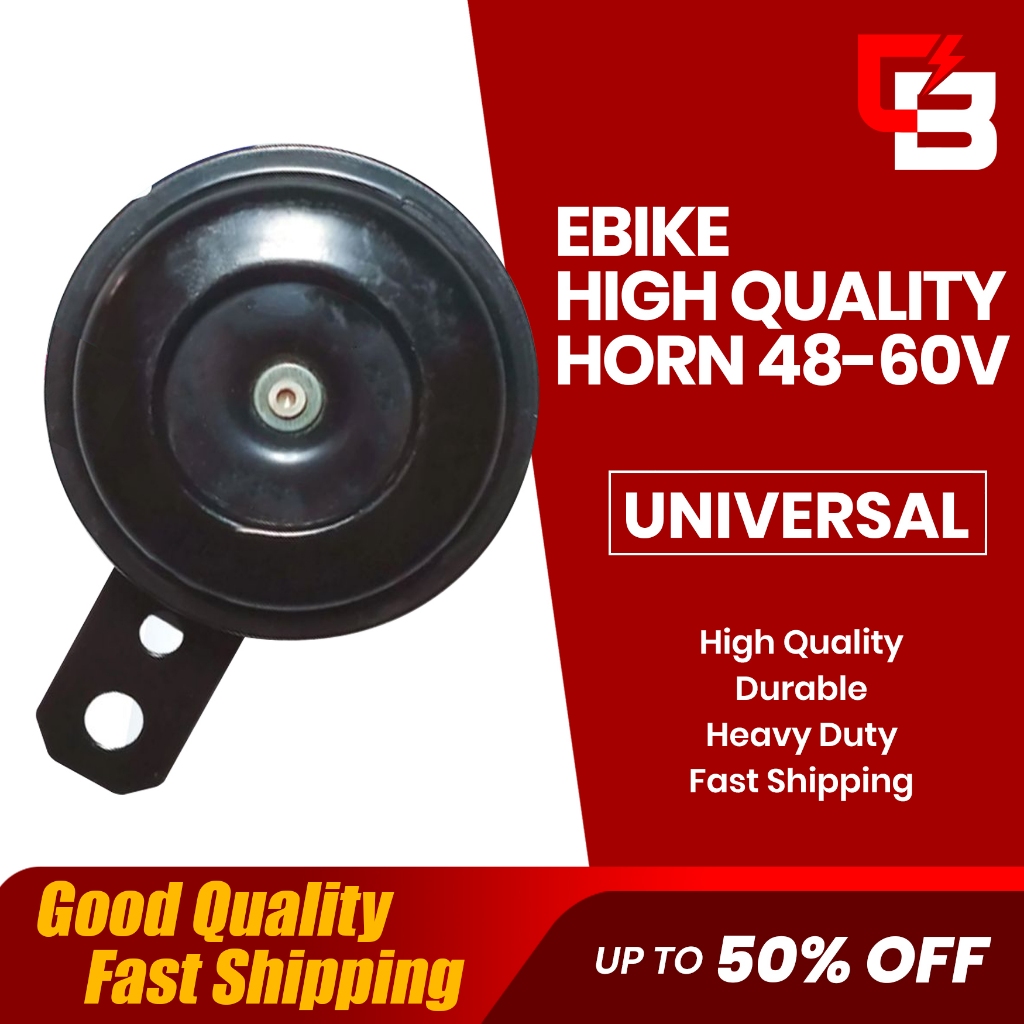 HORN SIGNALHORN HUPE 12V Schwarz 70mm Durchmesser Für Motorräder