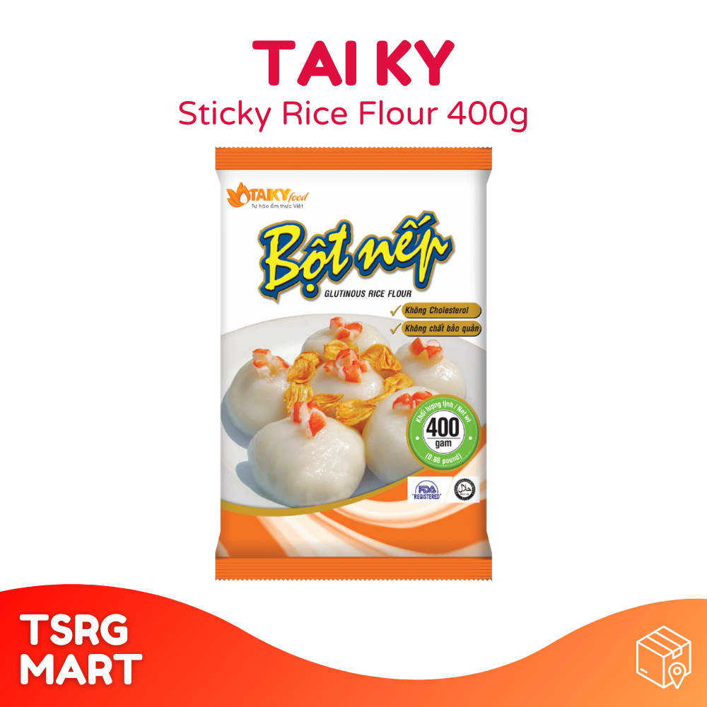 Tai KySticky Rice Flour 400g Mochiko, Sweet rice flour, Glutinous