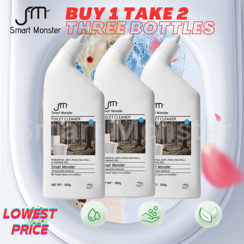 【Buy 1 TAKE 5】 Five Bottles Bathroom Cleaner Toilet Bowl Cleaner Tile ...