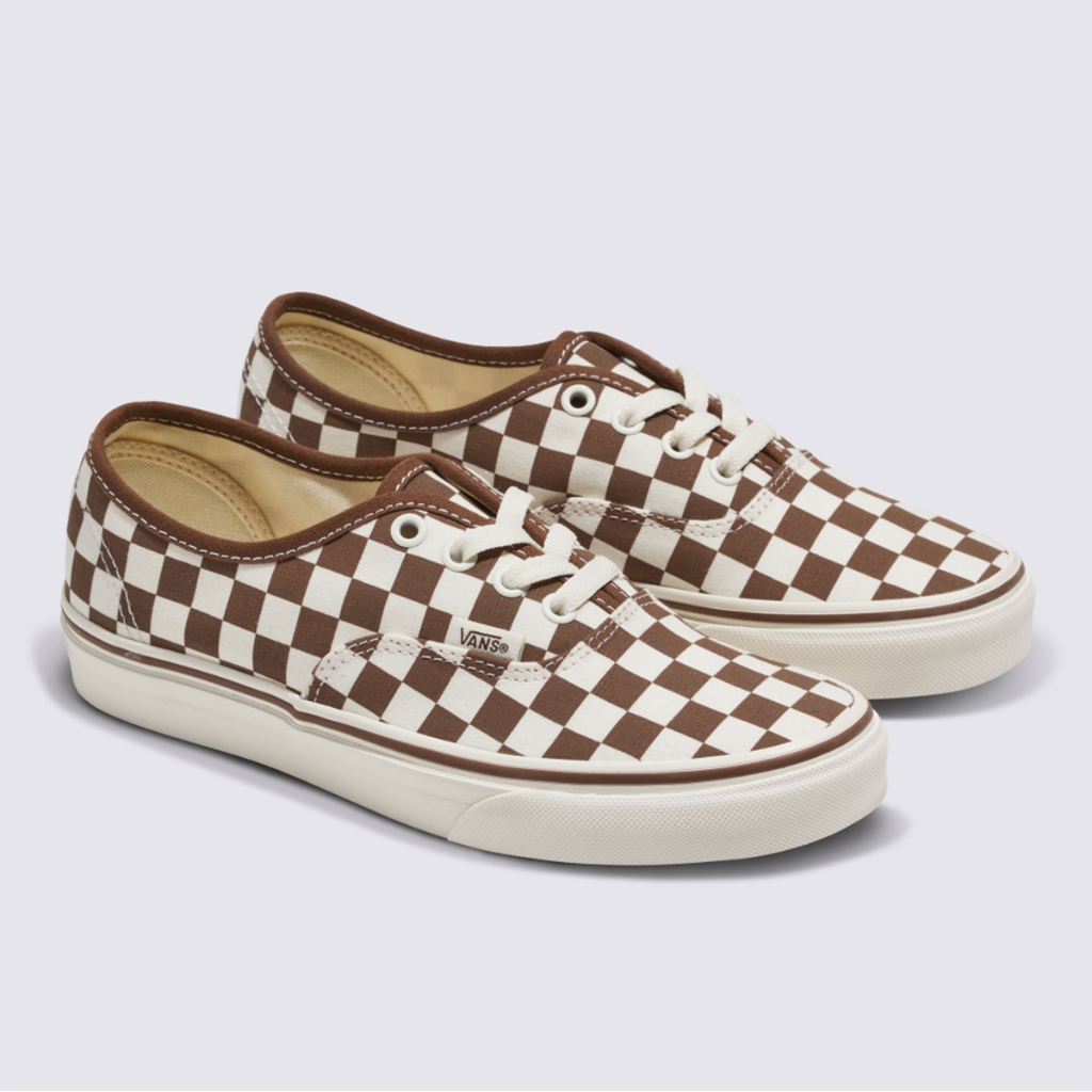Vans Authentic Checkerboard Brown For Unisex Shopee Philippines