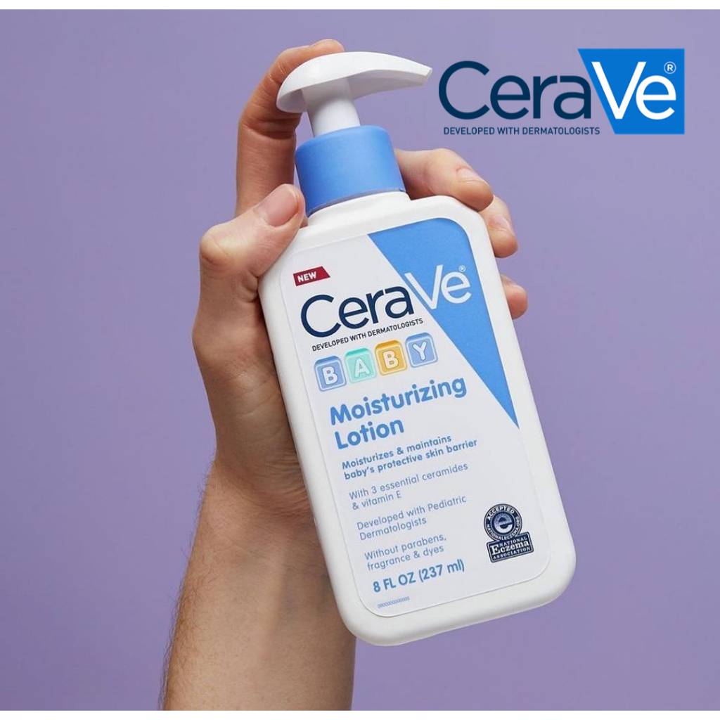 CeraVe Baby Moisturizing Lotion Gentle Soothing Moisturizer For Newborn ...