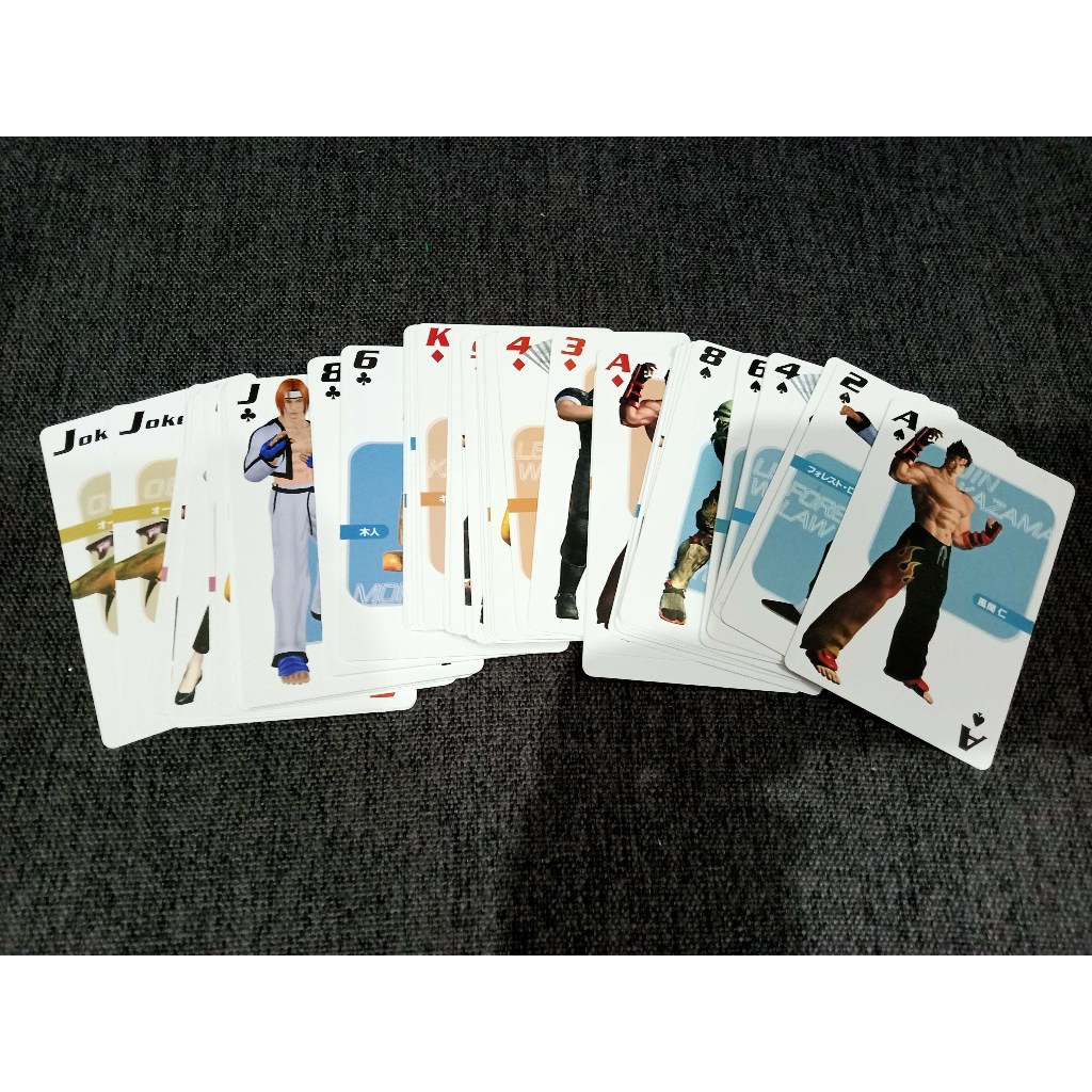 Jeu De Cartes Collector Tekken 3 Par Orico – Boîte Complète, Cartes Neuves !