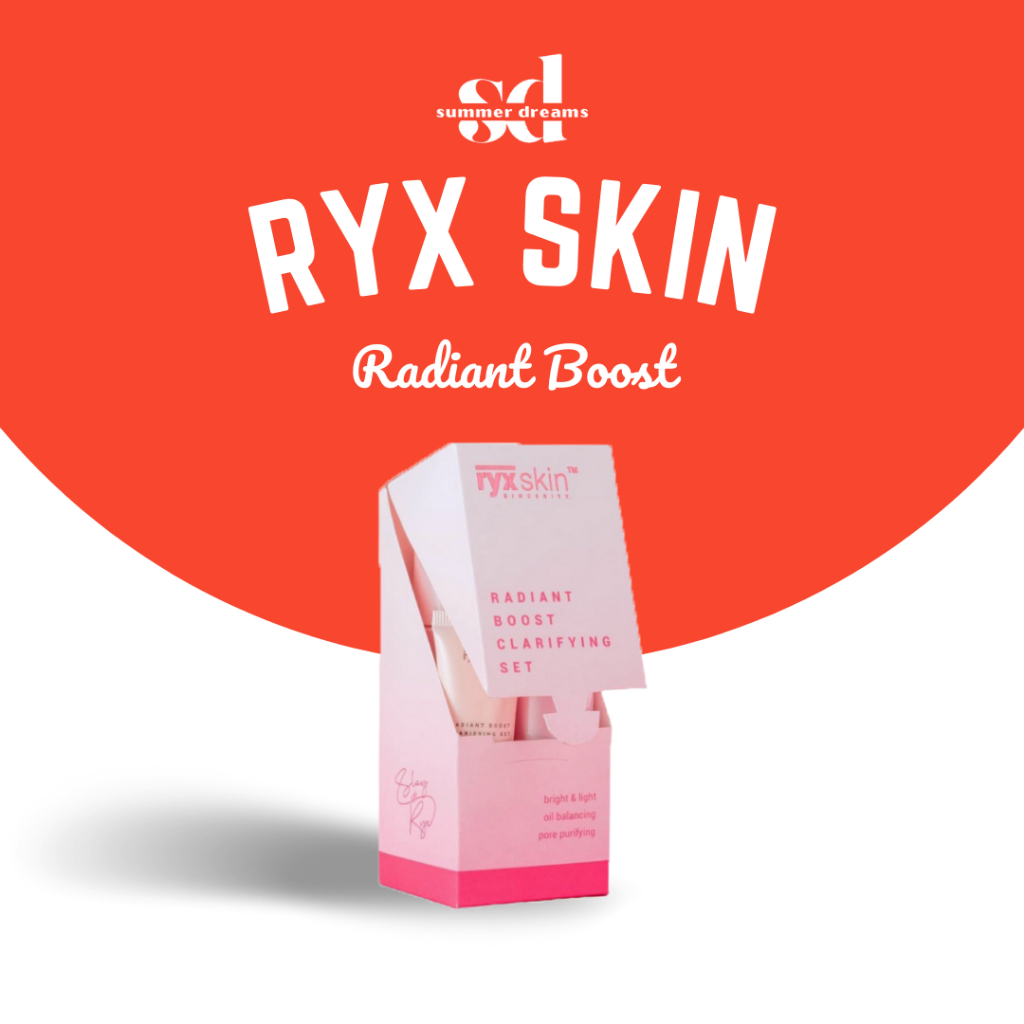 RYX SKIN SINCERITY Radiant Boost Clarifying Set | Shopee Philippines