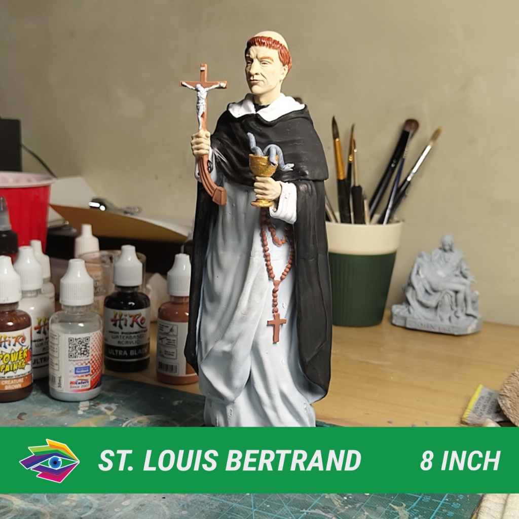 St. Louis Bertrand [8 INCHES] | 3D-Printed Custom UV-Resin Figurines ...