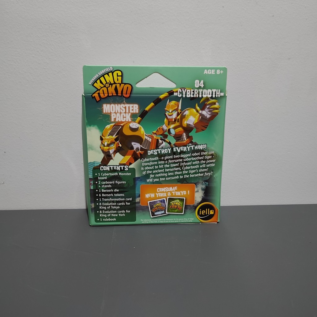 King of Tokyo Monster Pack Cybertooth | Shopee Philippines