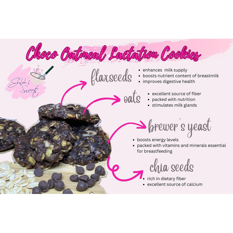 SHILOH’S SWEETS CHOCO OATMEAL LACTATION COOKIES(FREE COOKIE OF THE DAY ...