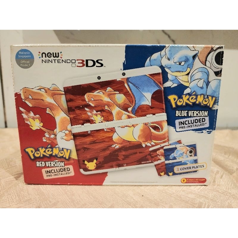 New Nintendo 3DS Pokemon 20th Anniversary Limited Edition (Complete ...