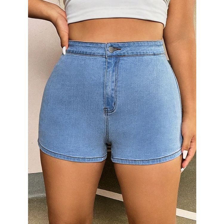 PLUS SIZE 30 42 DENIM JONI SHORTS STRETCHABLE 4COLORS SHORT Shopee Philippines