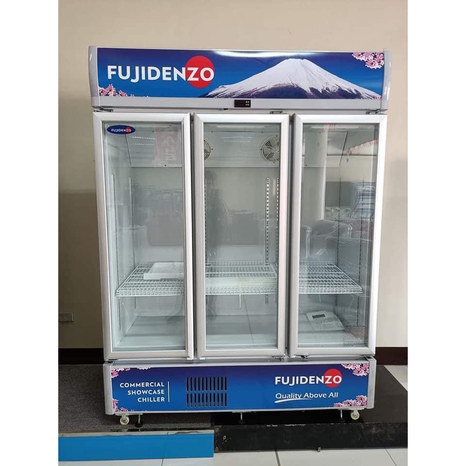 Brand new Fujidênzo 3 doors upright glass display chiller Shopee