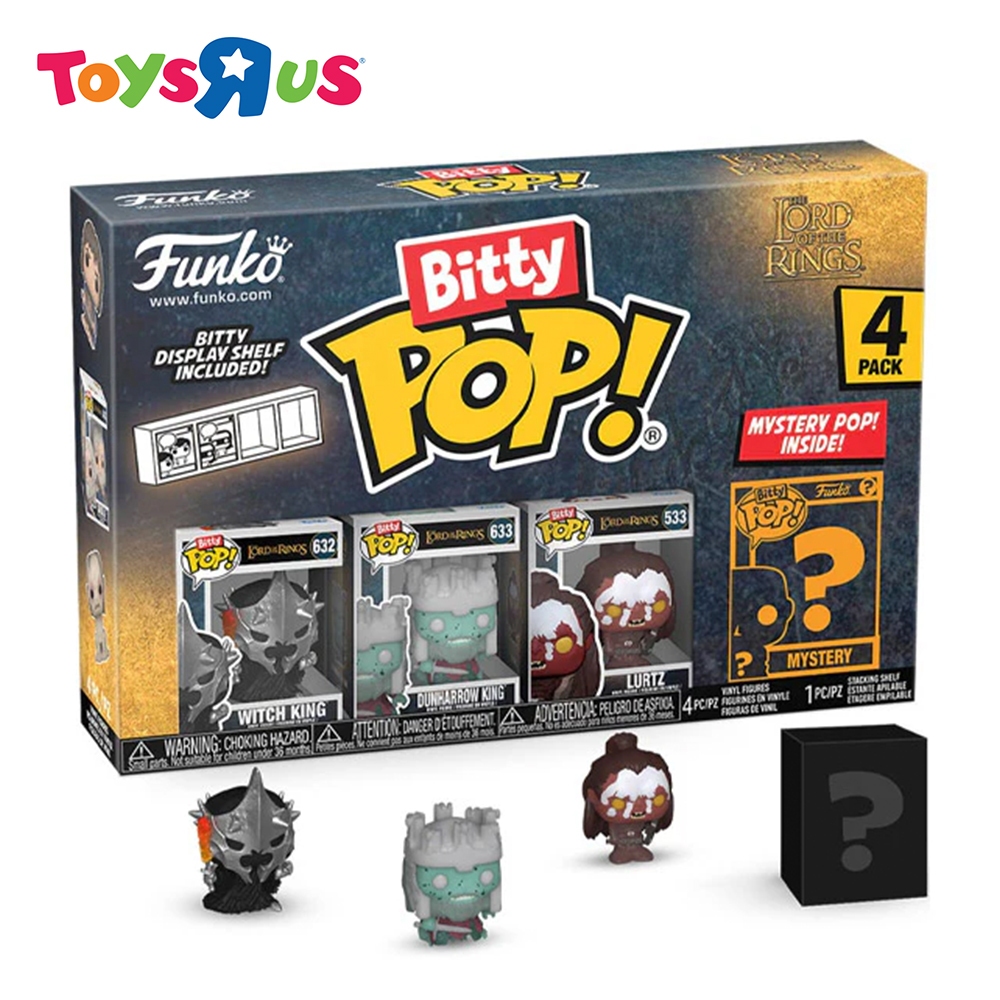 Funko Pop Bitty Pop! The Lord of The Rings 4 Pack (Witch King) | Shopee  Philippines