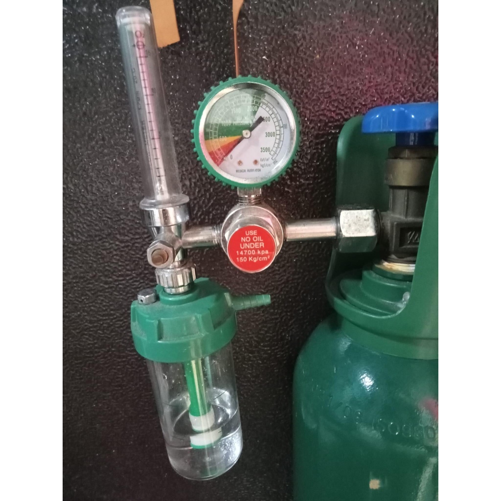 Oxygen Tank And Regulator 