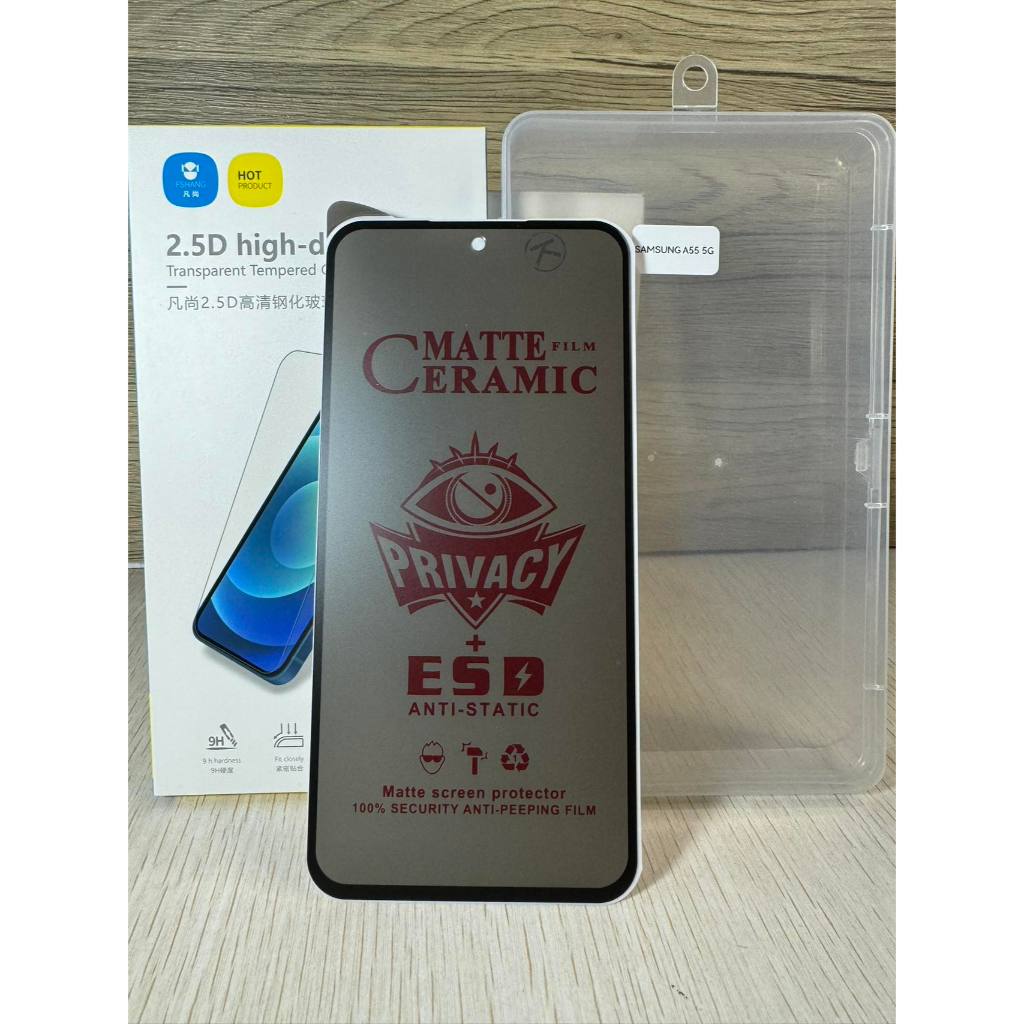 SAMSUNG A56 A55 A54 A36 A35 A15 A16 A17 A06 Privacy Tempered Glass ...