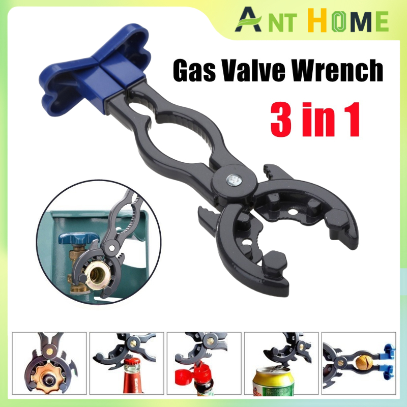 3 in 1 Multifunctional Gas Tank Pressure Reducing Valve Wrench For