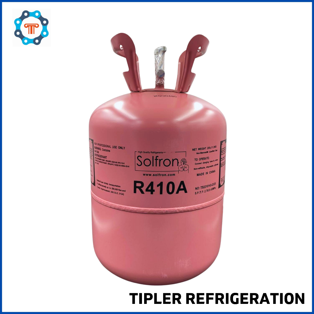 Solfron R410a ORIGINAL FREON 11.3kg SEALED | Shopee Philippines