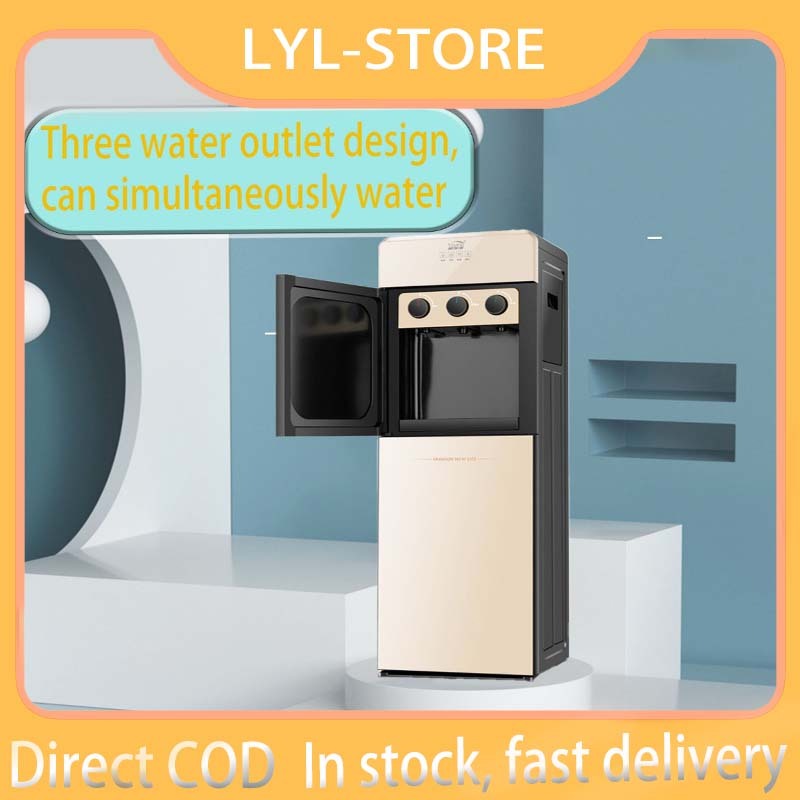 Vertical water dispenser hot and cold household small multi-functional ...