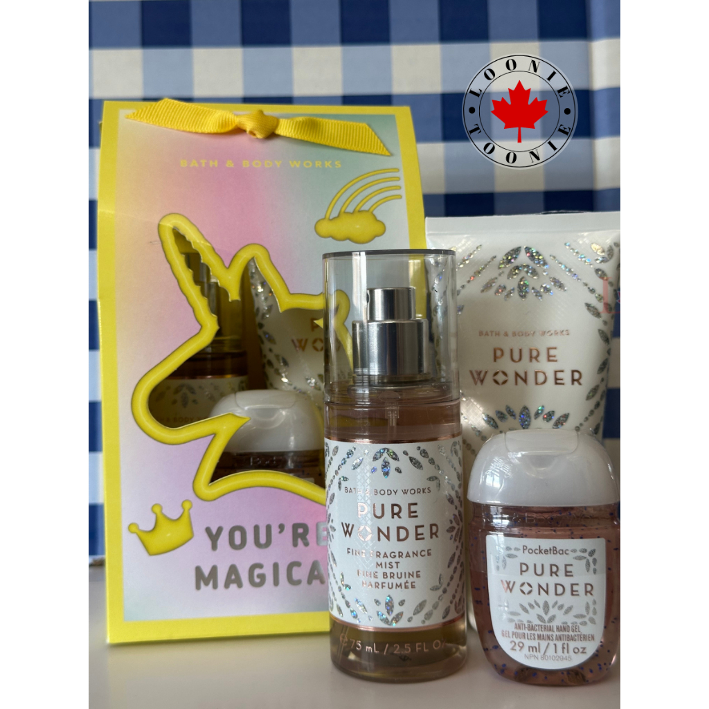 Pure Wonder Bath & Body Works Mini Gift Set - BBW You're Magical ...