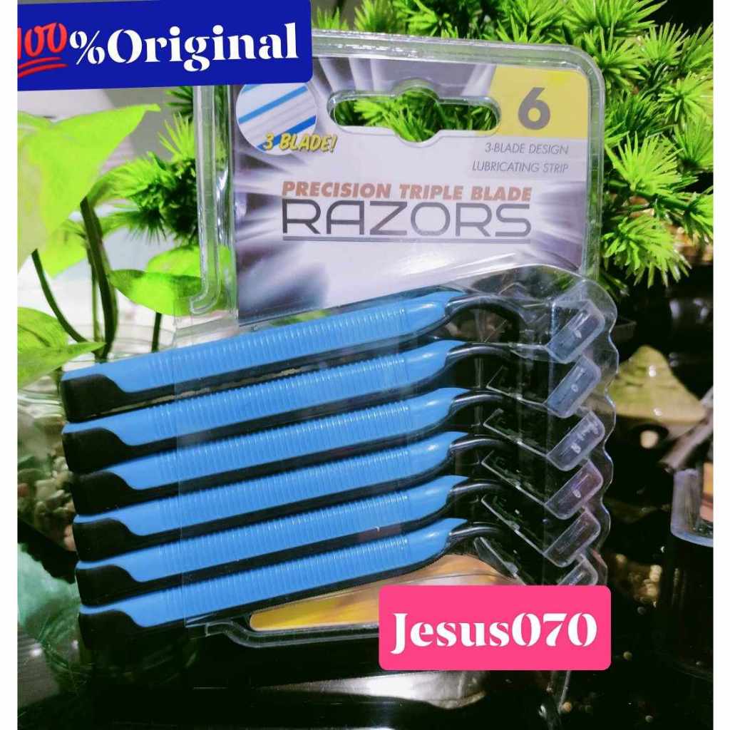 RAZOR TRIPLE BLADES 6 PCS | Shopee Philippines