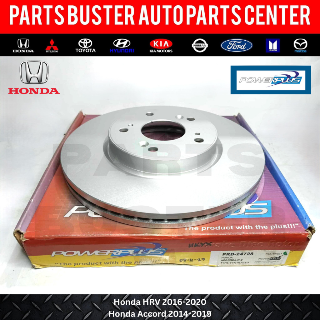 Front Brake Disc Rotor for Honda HRV 2016-2020, Accord 2014-2019 (PRD ...
