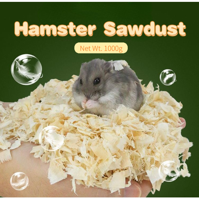 1kg Hamster Sawdust Natural Poplar Wood Chips Shavings Kusot For Hamster Rabbit Wood Bedding Starter Shopee Philippines