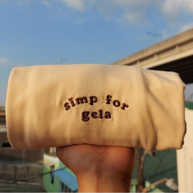 Simp for (Customized Name) Embroidered Shirt | Shopee Philippines