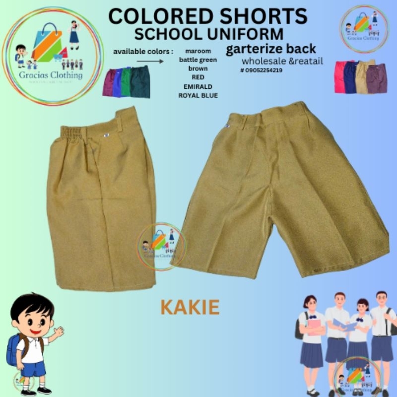 KAKIE SCHOOL UNIFORM SHORT GARTERIZE | Shopee Philippines