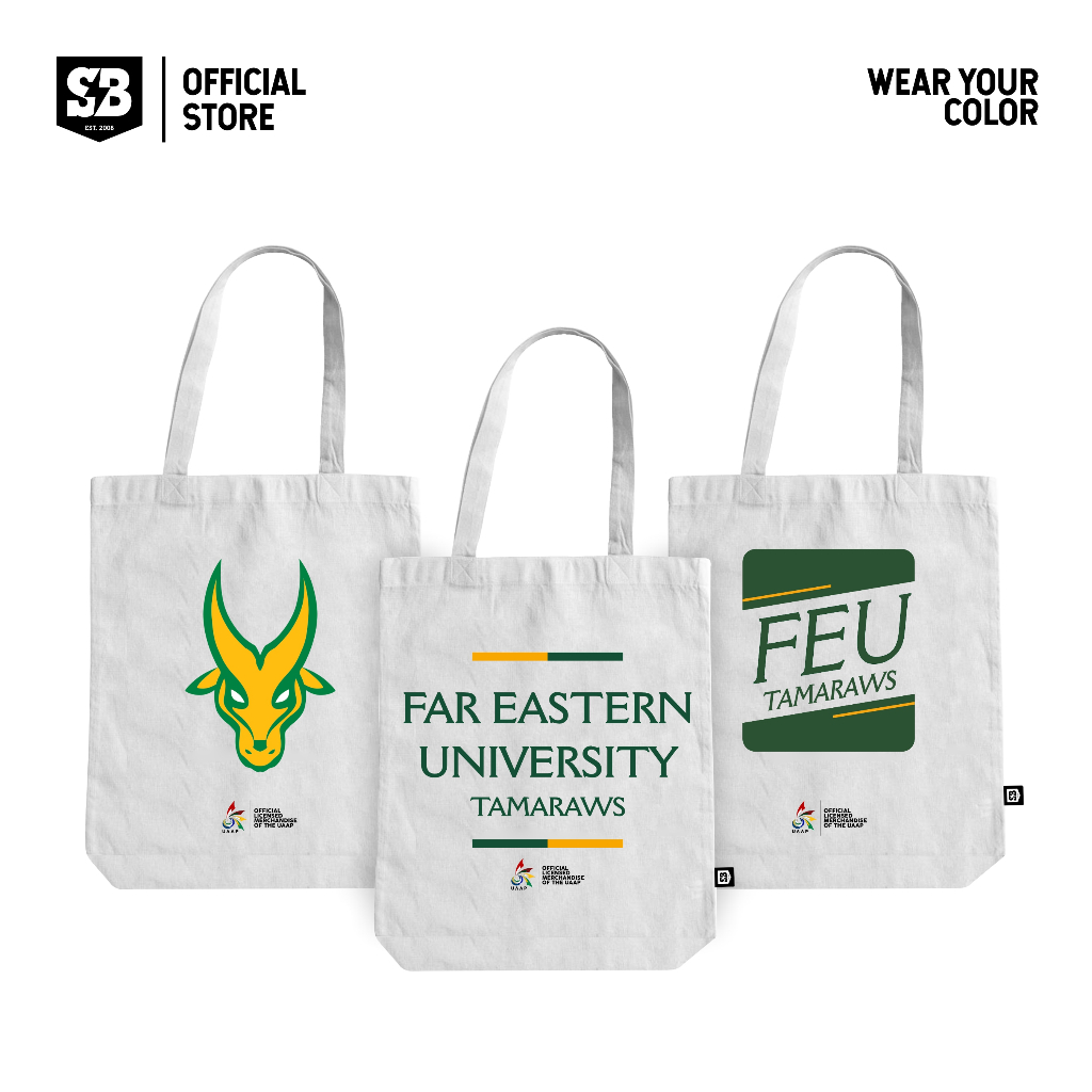 SBC - FEU Tote Bags (Official UAAP Merchandise) | Shopee Philippines