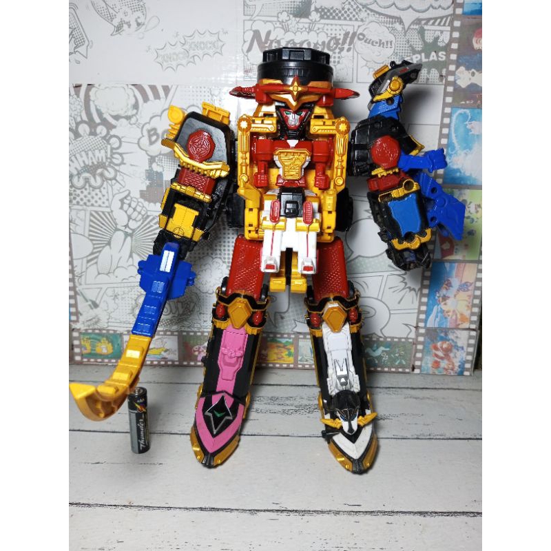 Power Rangers DX Ninja Steel Megazord Figure | Shopee Philippines