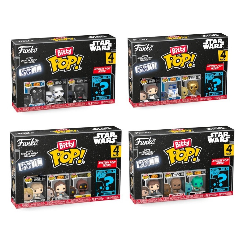 Funko Bitty Pop! Star Wars Mini Collectible Toys | Shopee Philippines