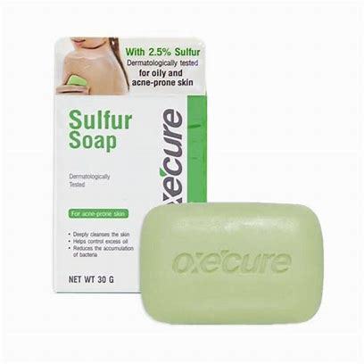 Oxecure Sulfur Soap 30g | Shopee Philippines