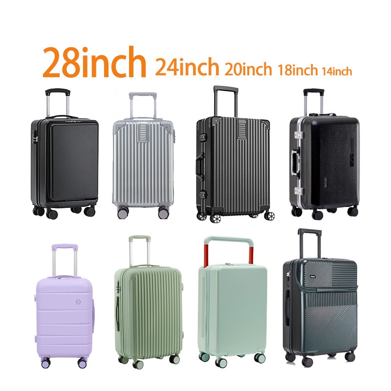 Slightly Defective Luggage Suitcase 18 20 24 28 14 Inch Luggage Random Styles Shipped Shopee Philippines